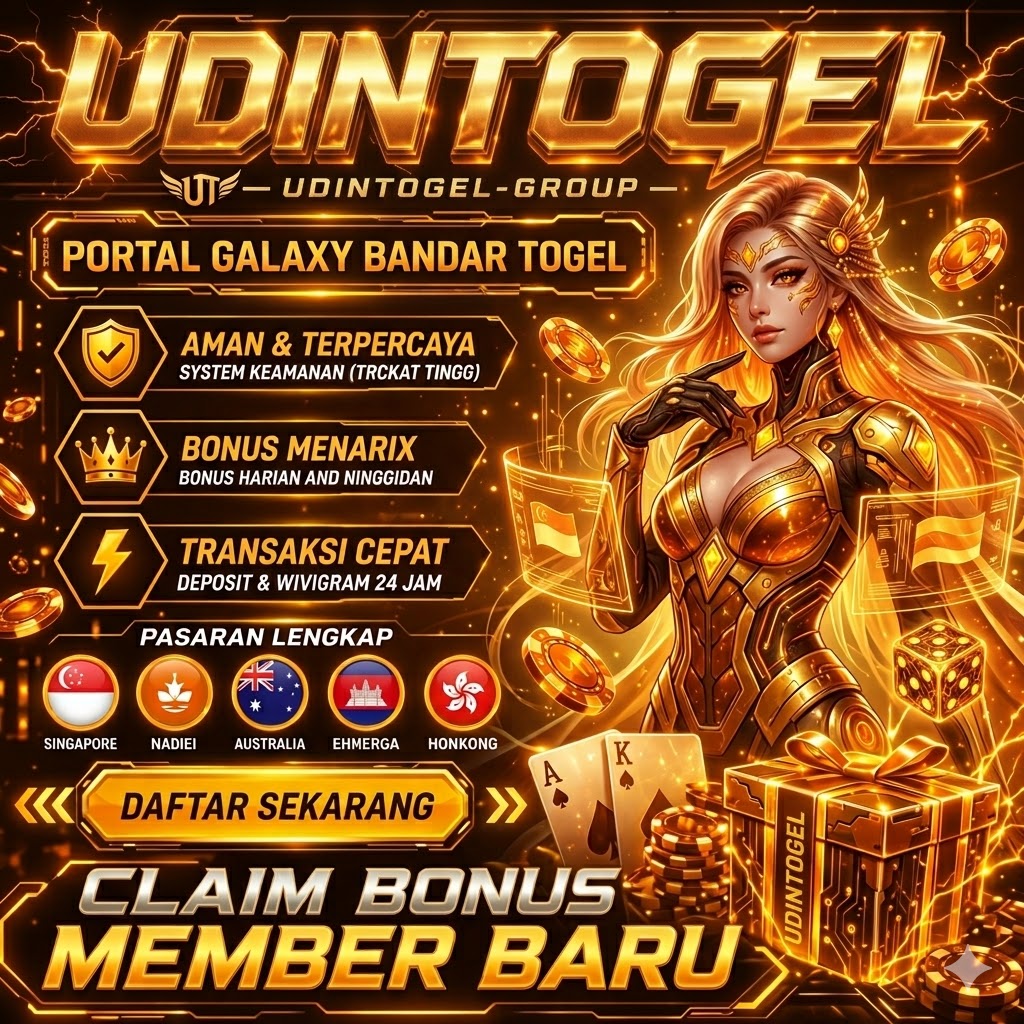 UDINTOGEL : Platform Togel Online Paling Hoki JP Dengan Akses Tercepat & Mudah Menang Di Tahun 2026.