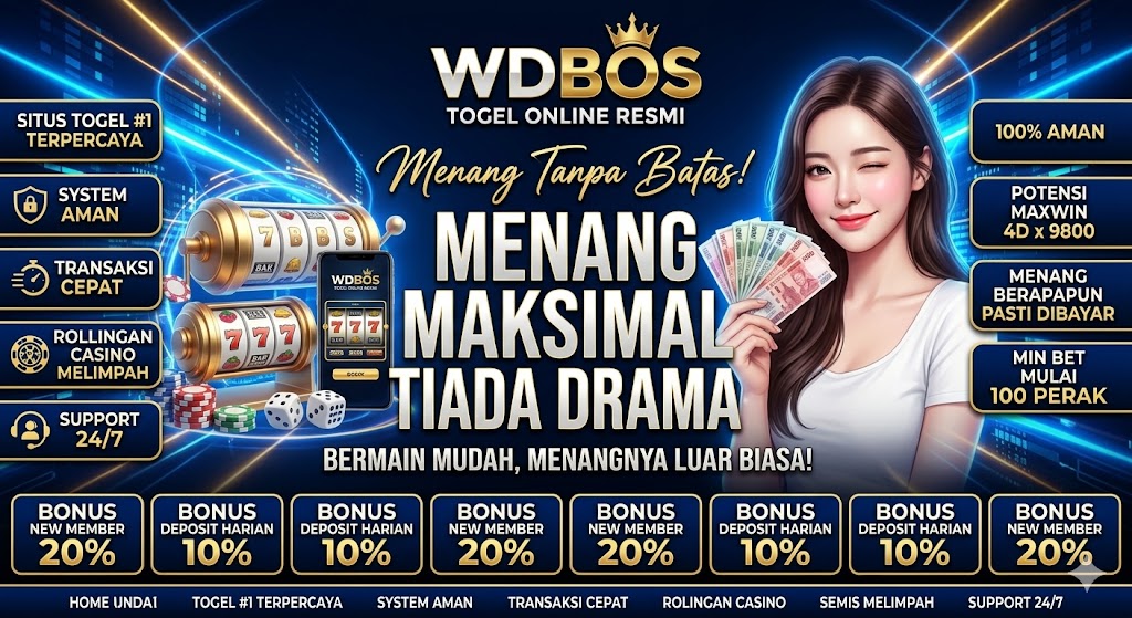 WDBOS : Situs Toto Togel Online Terpercaya Dengan Fitur Mobile Paling Menarik & Gampang Menang Saat Ini 2026.